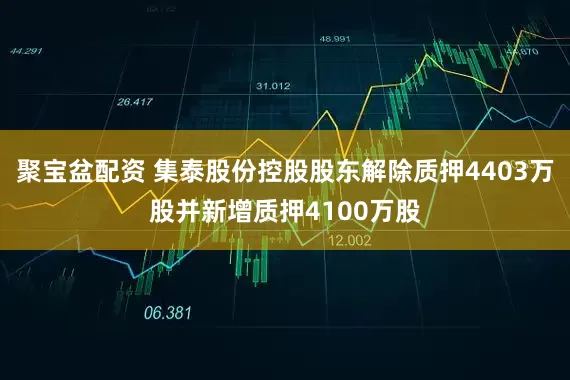 聚宝盆配资 集泰股份控股股东解除质押4403万股并新增质押4100万股